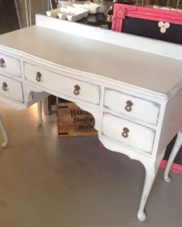 grey queen anne dresser hire