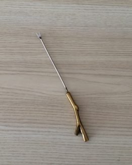 gold cheese utensils hire