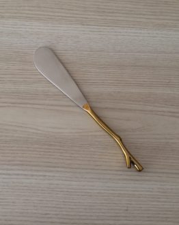 gold cheese utensils hire