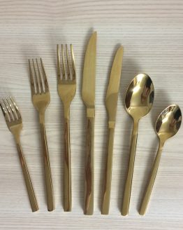 gold cutlery hire nz