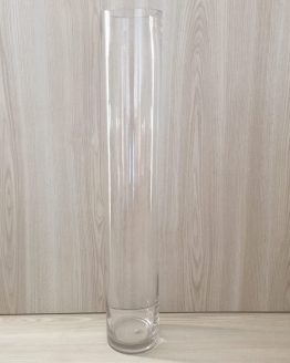 clear cylinder vase hire