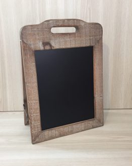 DOUBLE SIDED CHALKBOARD SMALL NATURAL