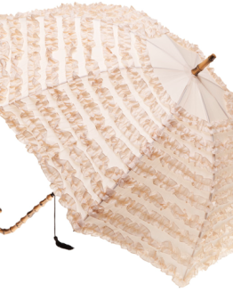 beige nude umbrella hire