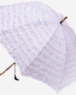 white umbrella hire