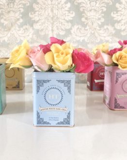 tea canister vase hire