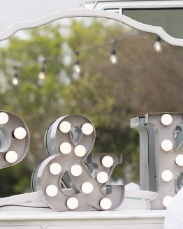 Marquee Letter Light Hire