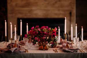 brass vase hire