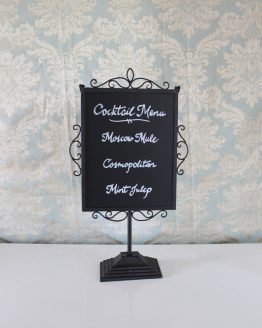 memo board on stand sign hire auckland nz