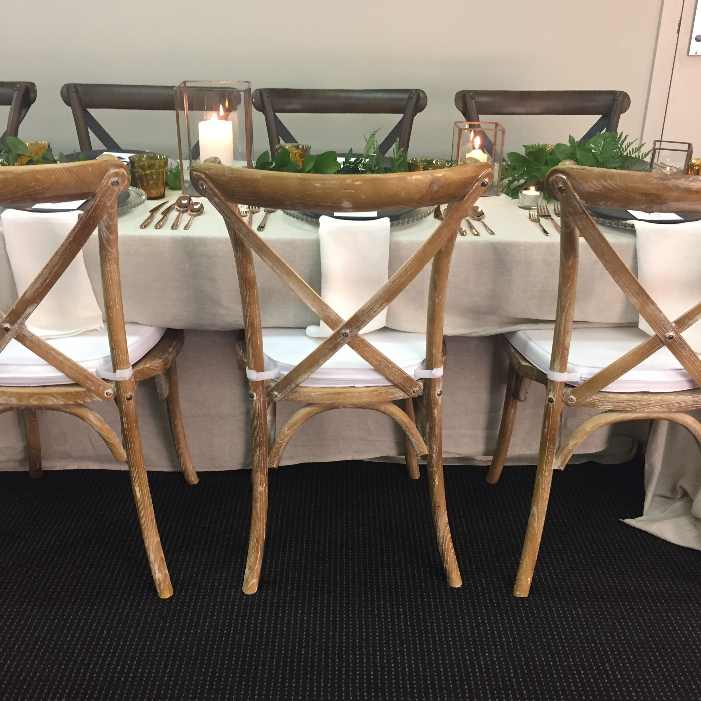 wooden chair hire nz whitewash cross back chair hire nz