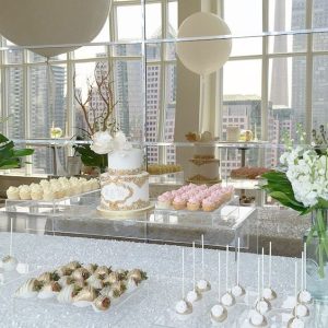 acrylic dessert display hire nz