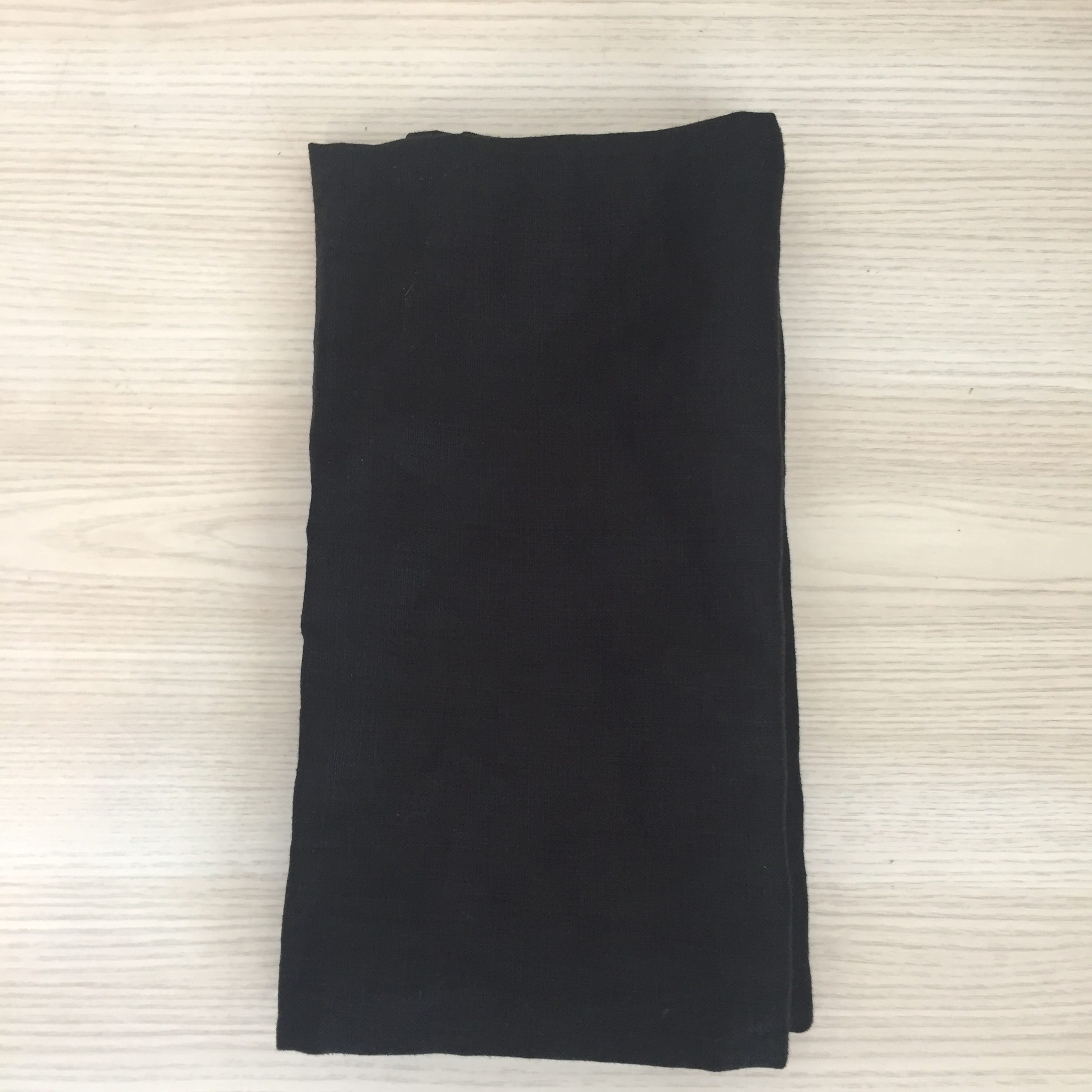 black napkin hire auckland