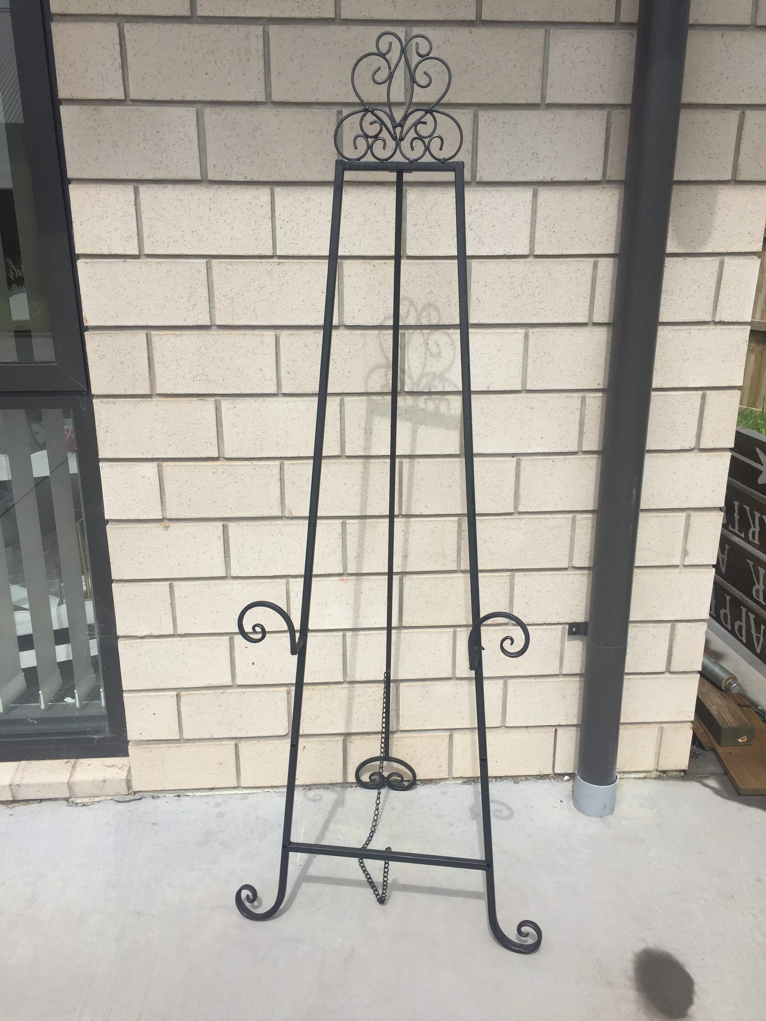 wrought iron easel hire nz