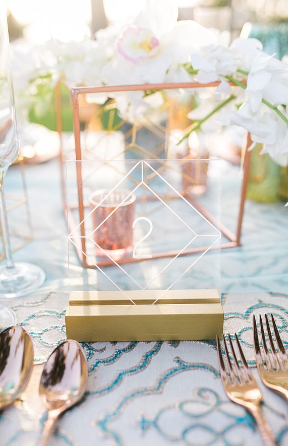 perspex table number hire nz