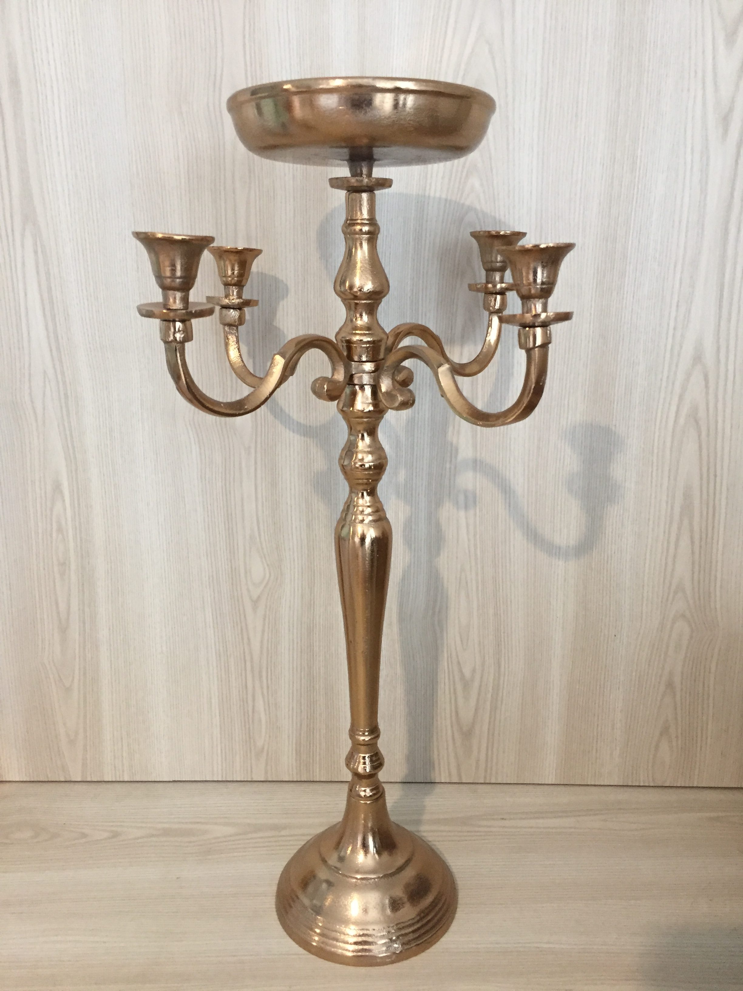 copper candelabra hire nz