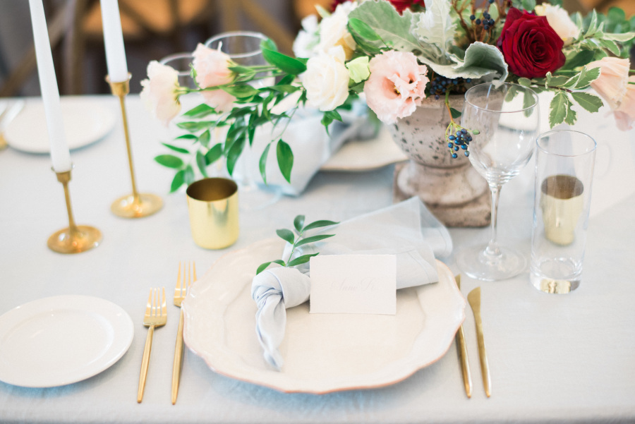 Stonewash Linen Napkin - Pale Blue - Image 4