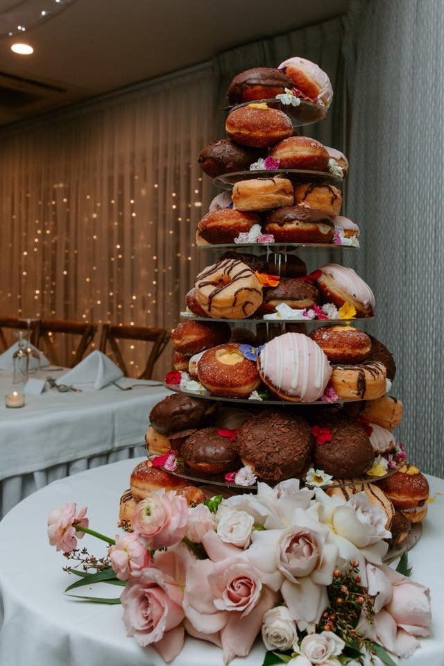 acrylic donut tower hire nz