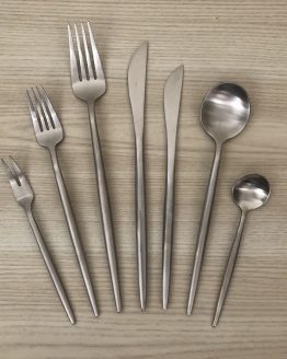 AERO CUTLERY MATTE SILVER