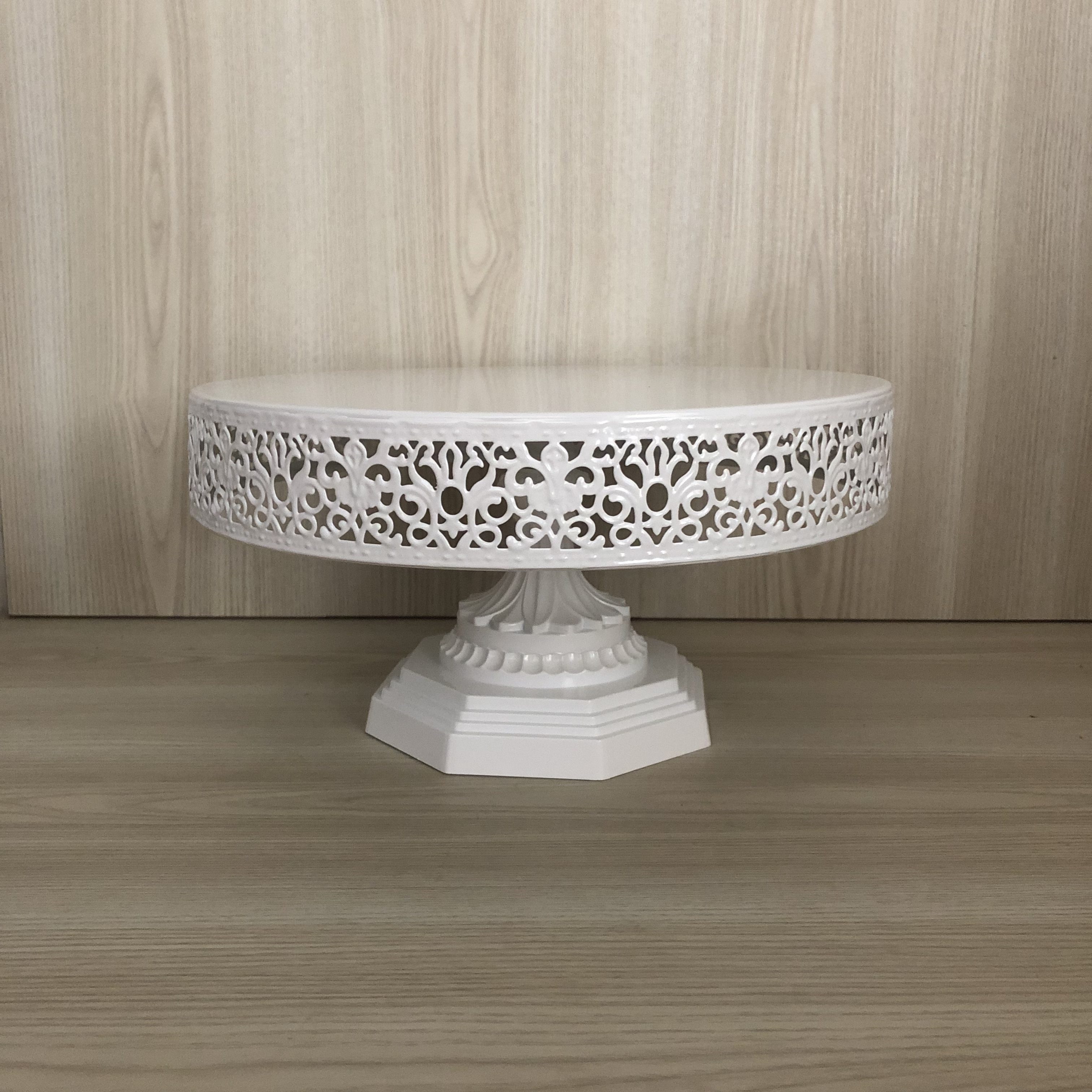 white cake stand hire nz