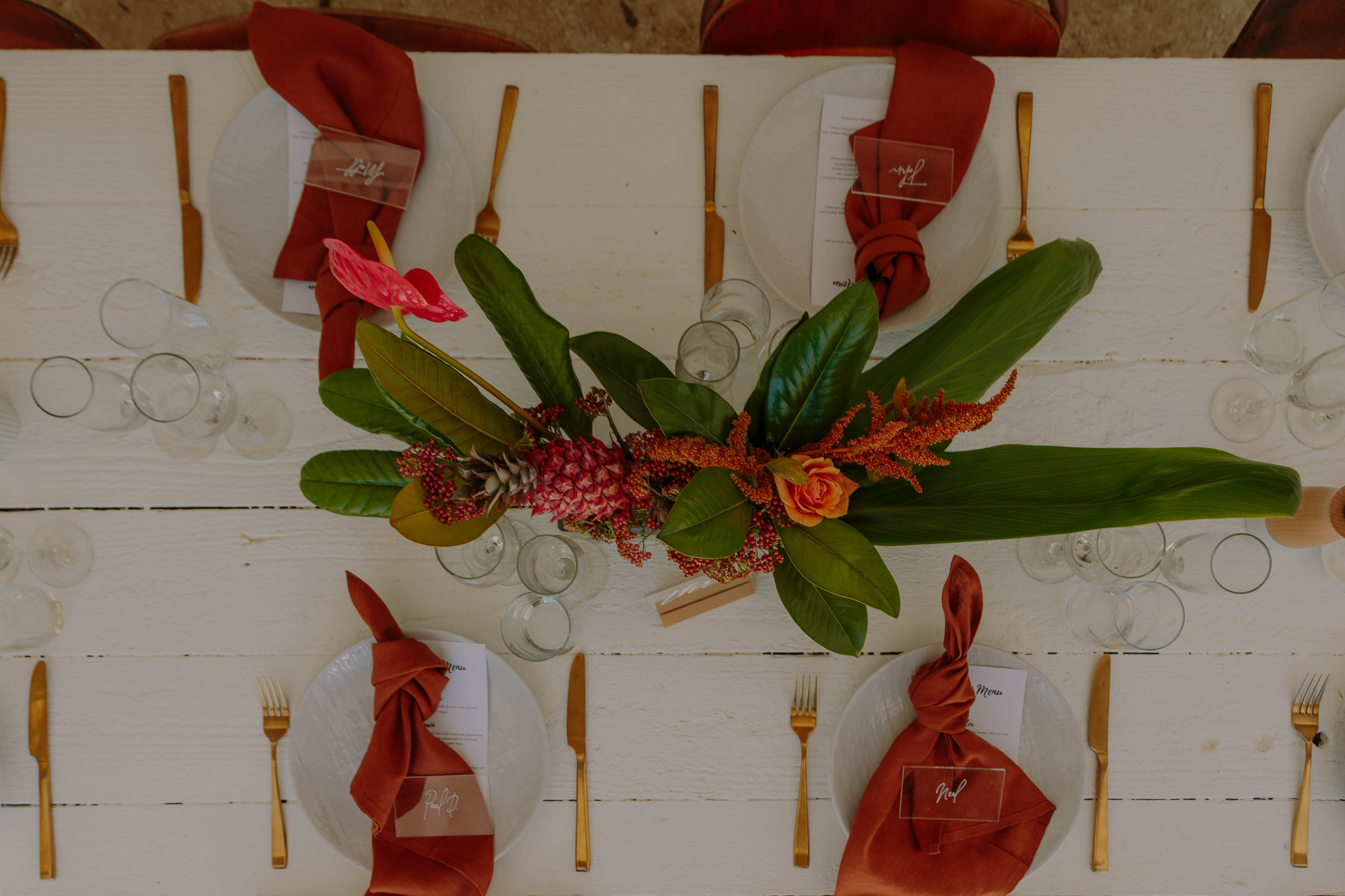 rust napkin hire nz