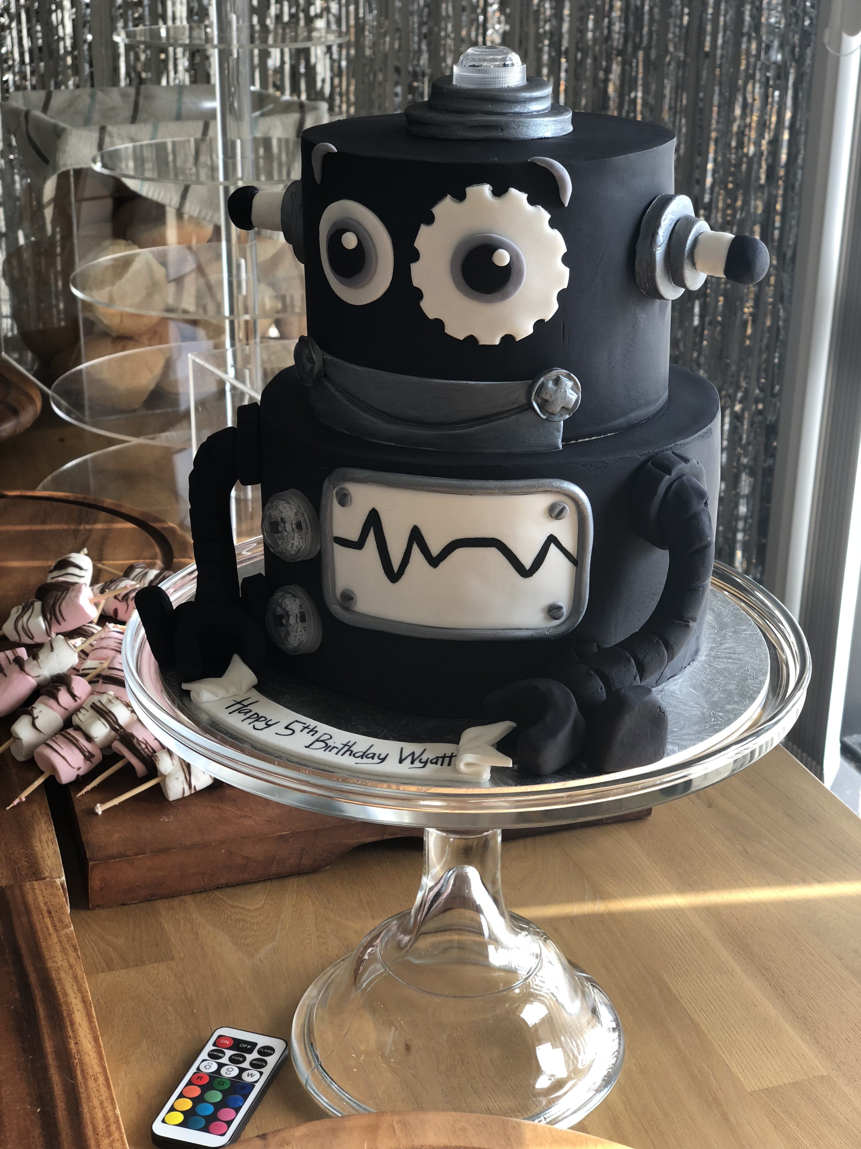 clear pedestal cake stand hire nz