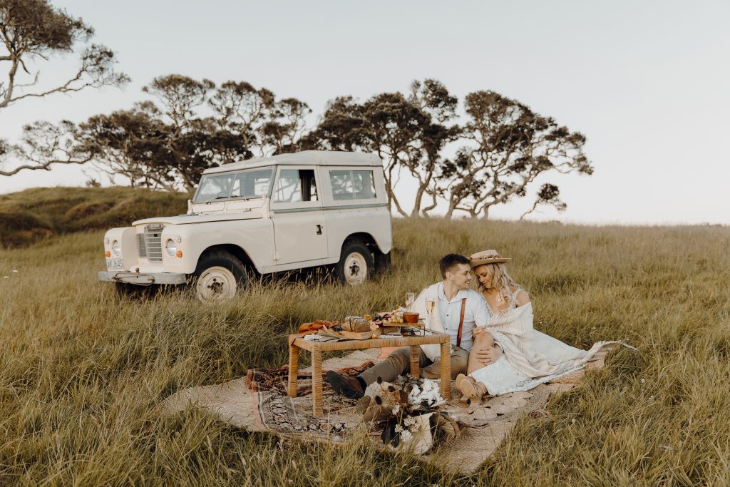 Golden Sunset Love Elopement Styled Shoot