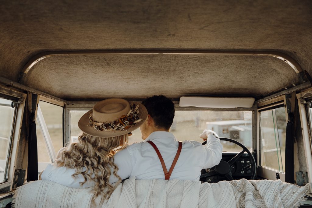 Golden Sunset Love Elopement Styled Shoot