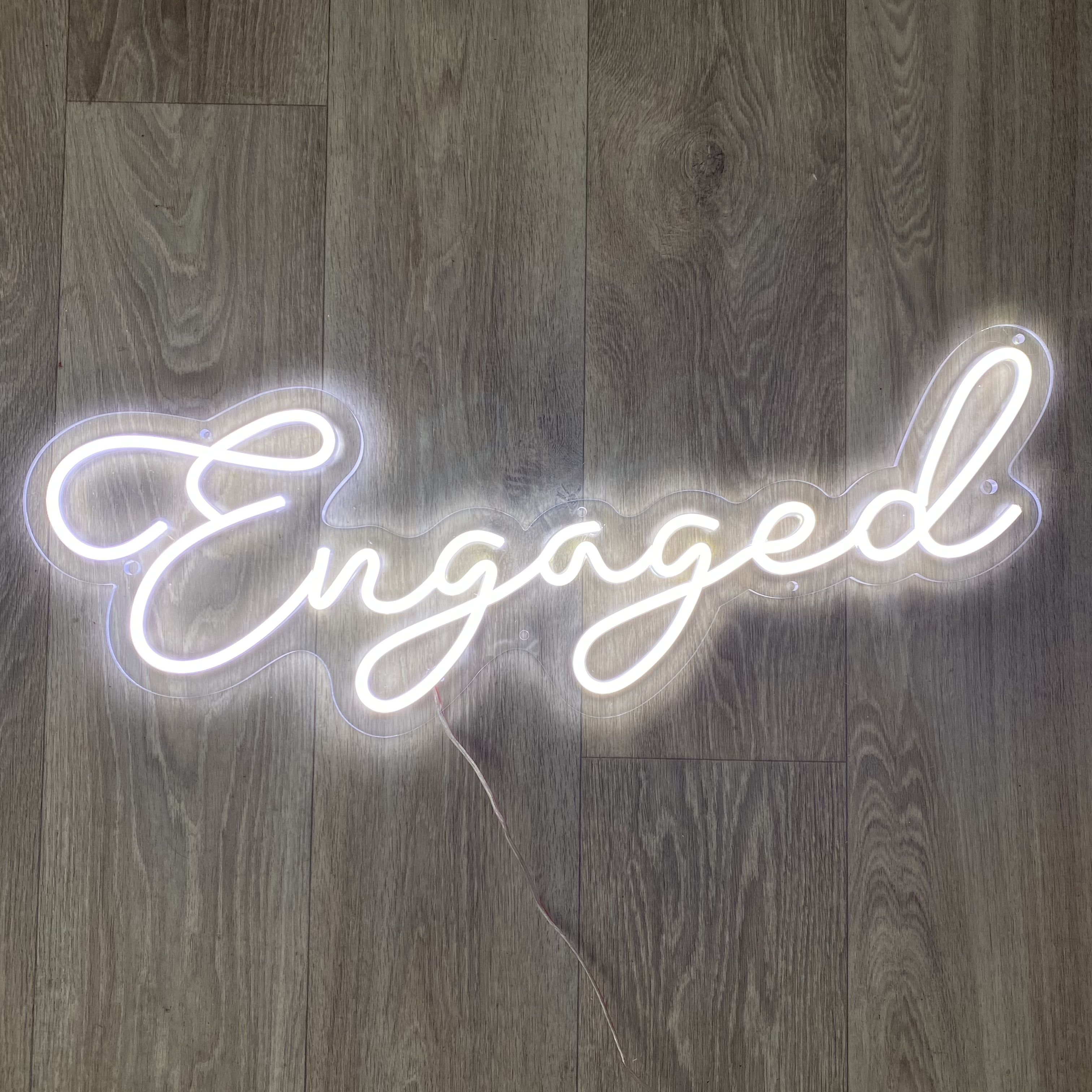 engagement party neon sign hire nz