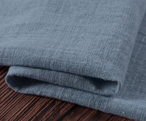 dusty blue cheesecloth gauze runner hire nz