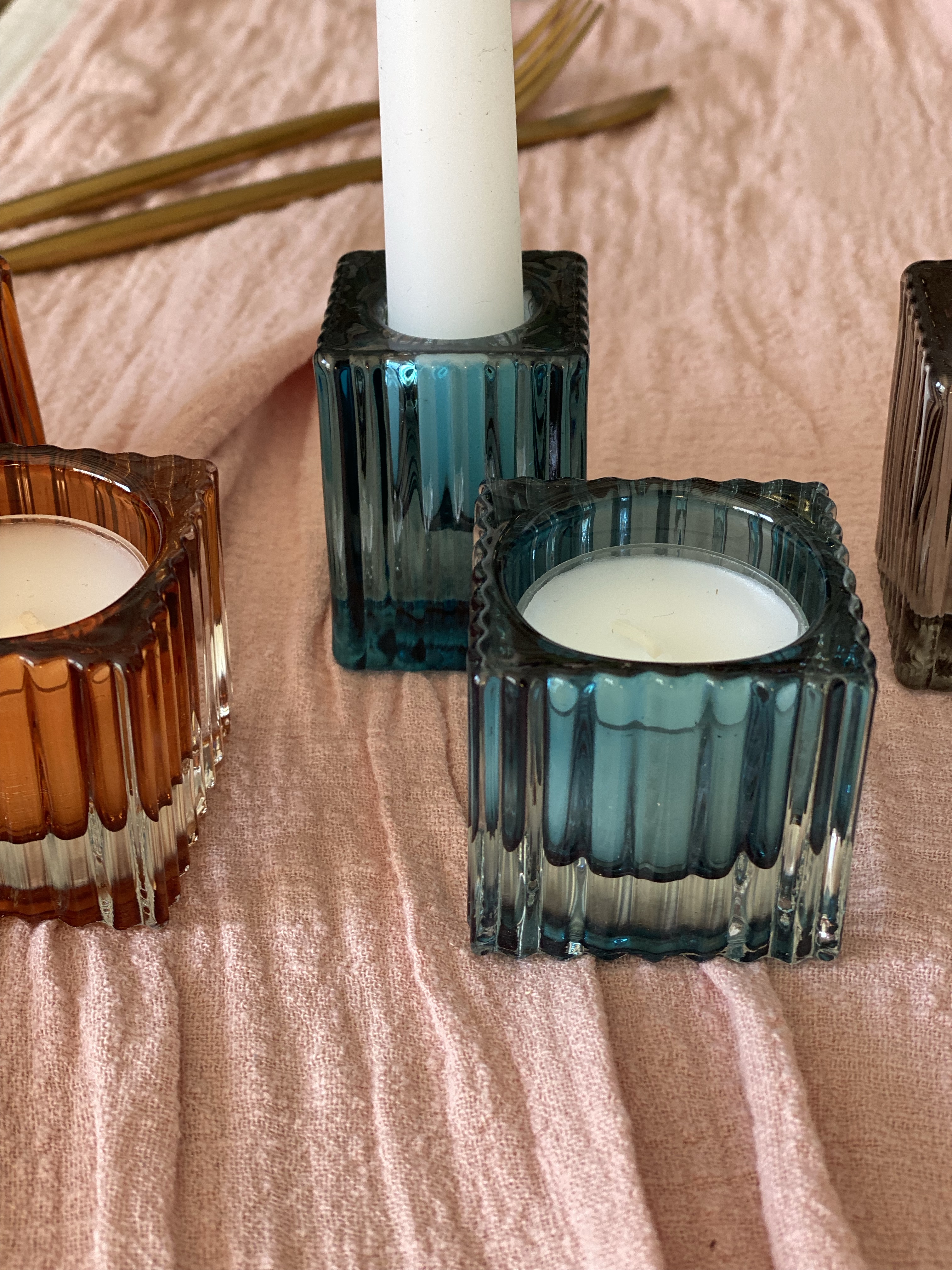 blue tealight holder hire auckland nz