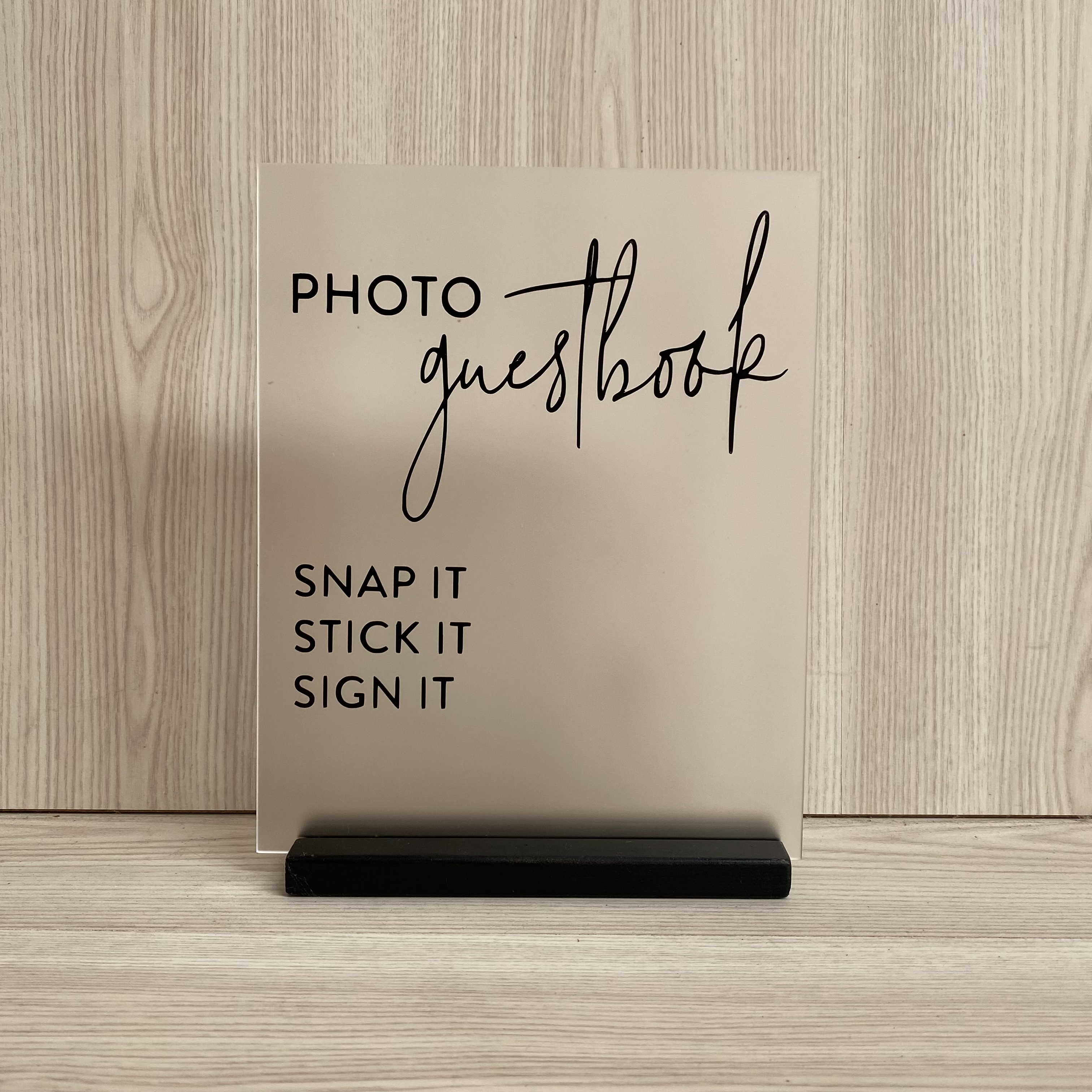 acrylic photo guestbook hire auckland nz