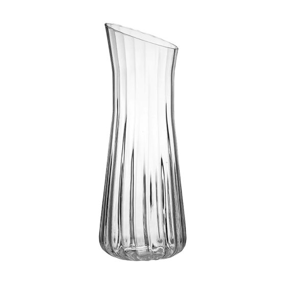 Ribbed Carafe - Clear - Wedding & Event Hire Auckland | Wedding Decor ...