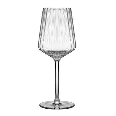 ribbed wine glass hire nz
