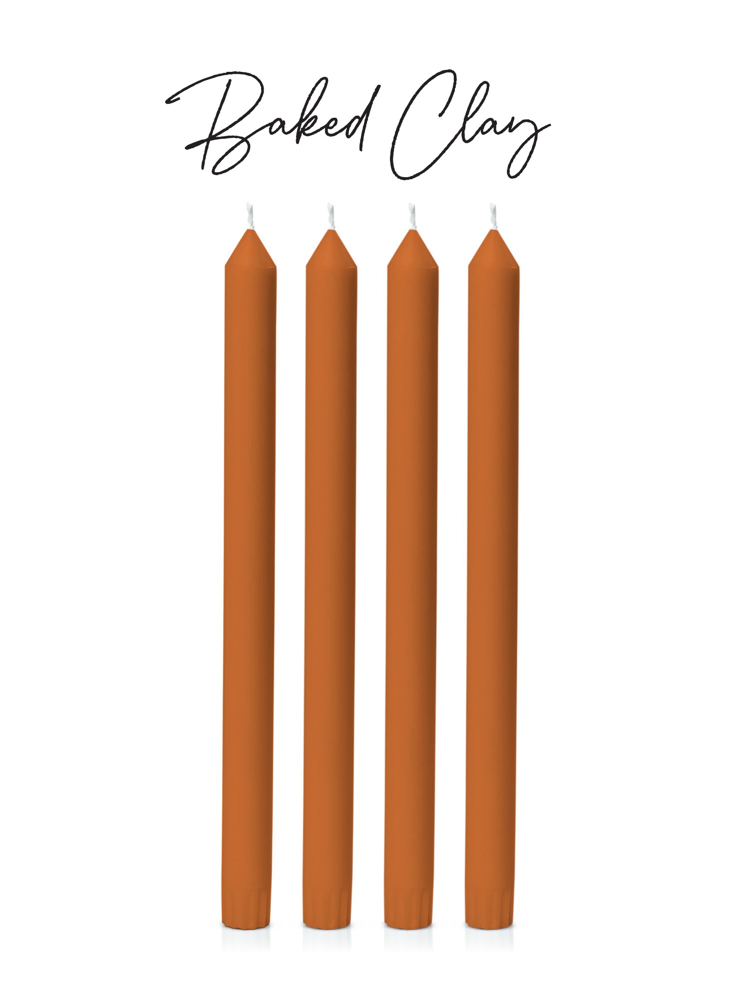 BUY BAKED CLAY TAPER CANDLE