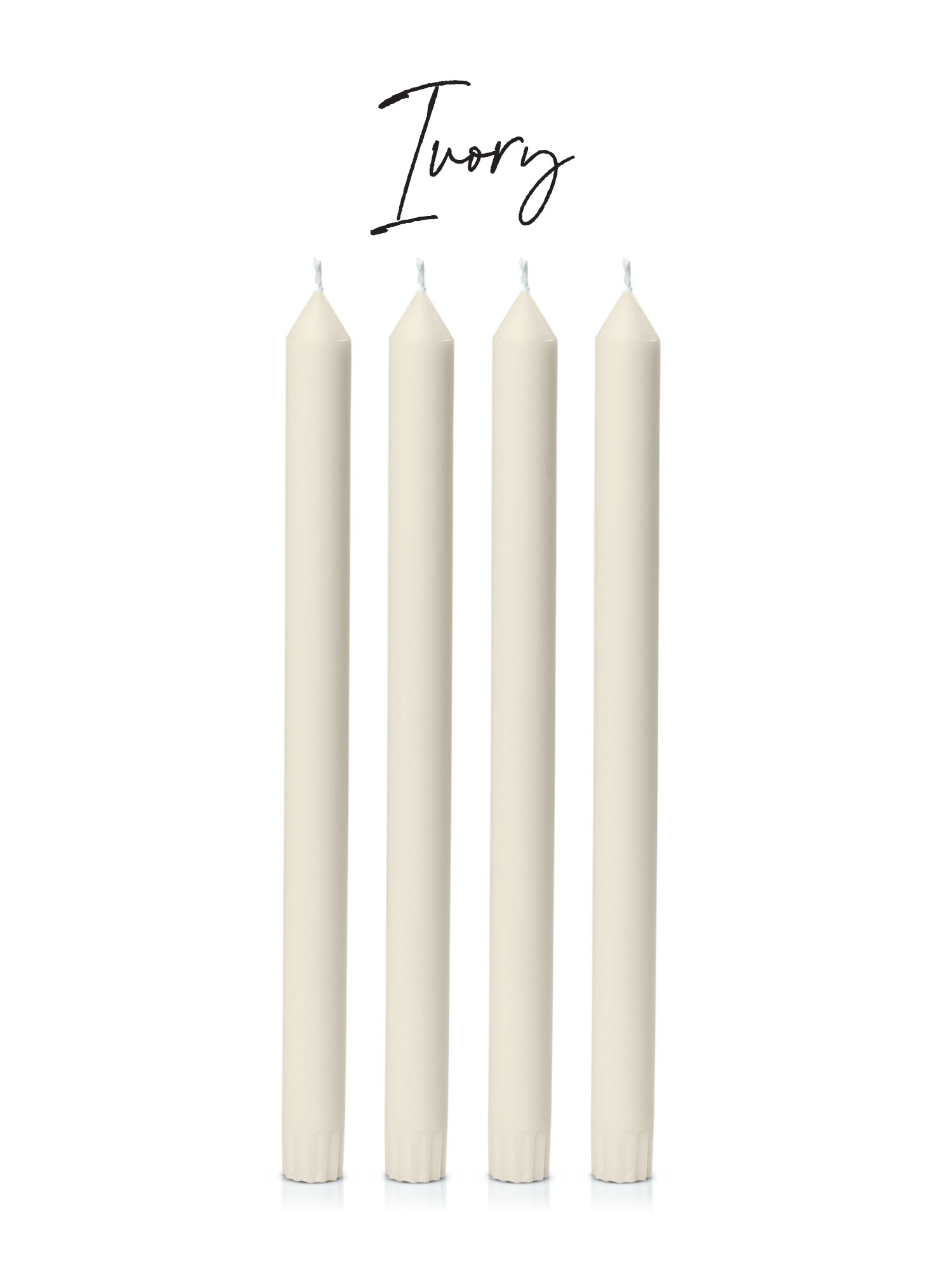 IVORY DINNER CANDLE