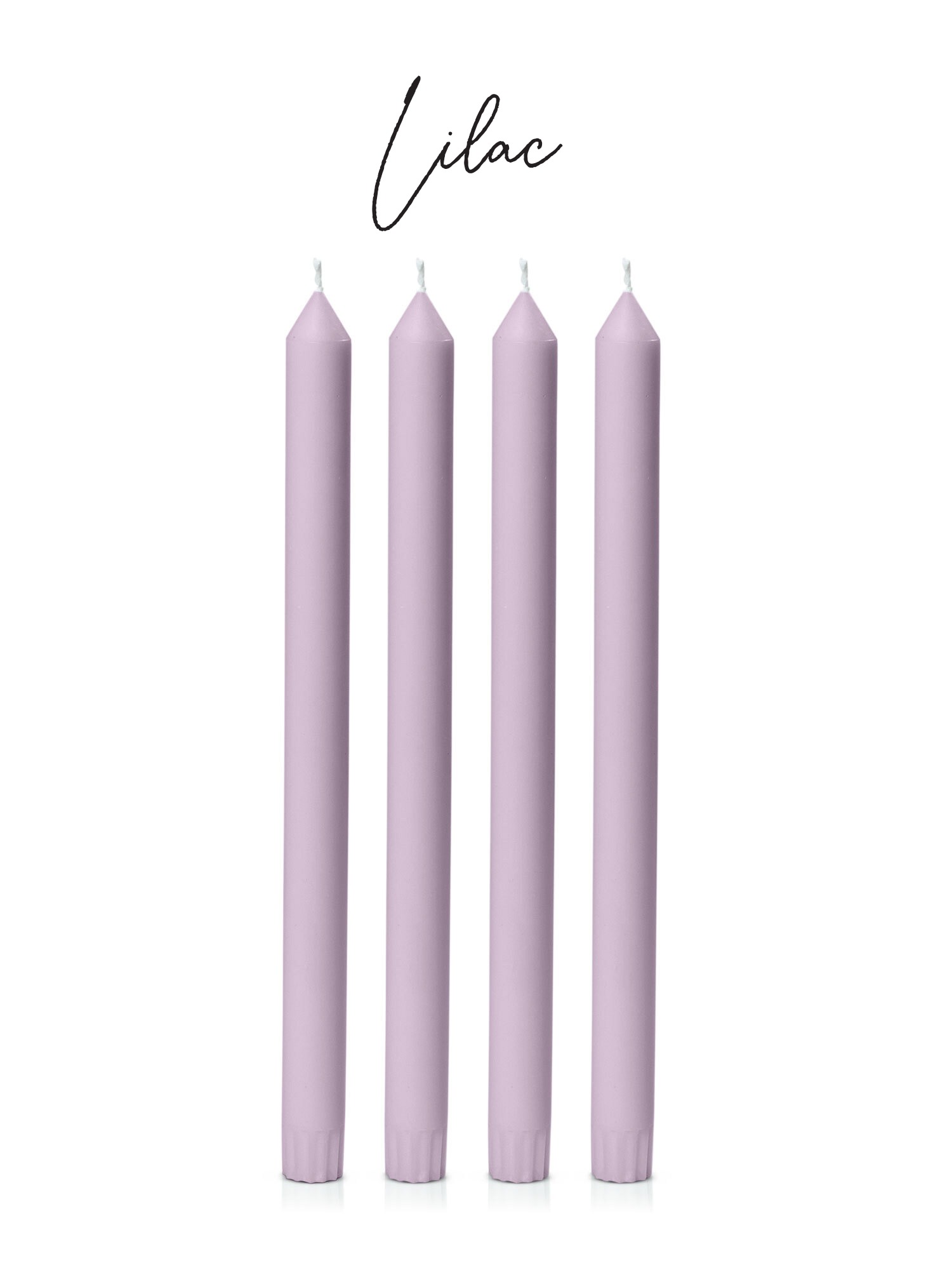 LILAC DINNER CANDLE