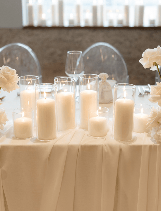 SLIM EVENT PILLAR CANDLES