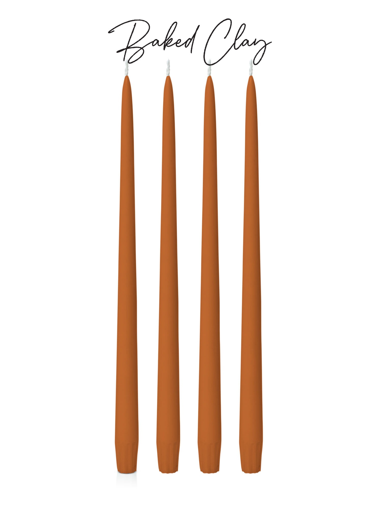 purchase 35cm taper candle nz rust colour