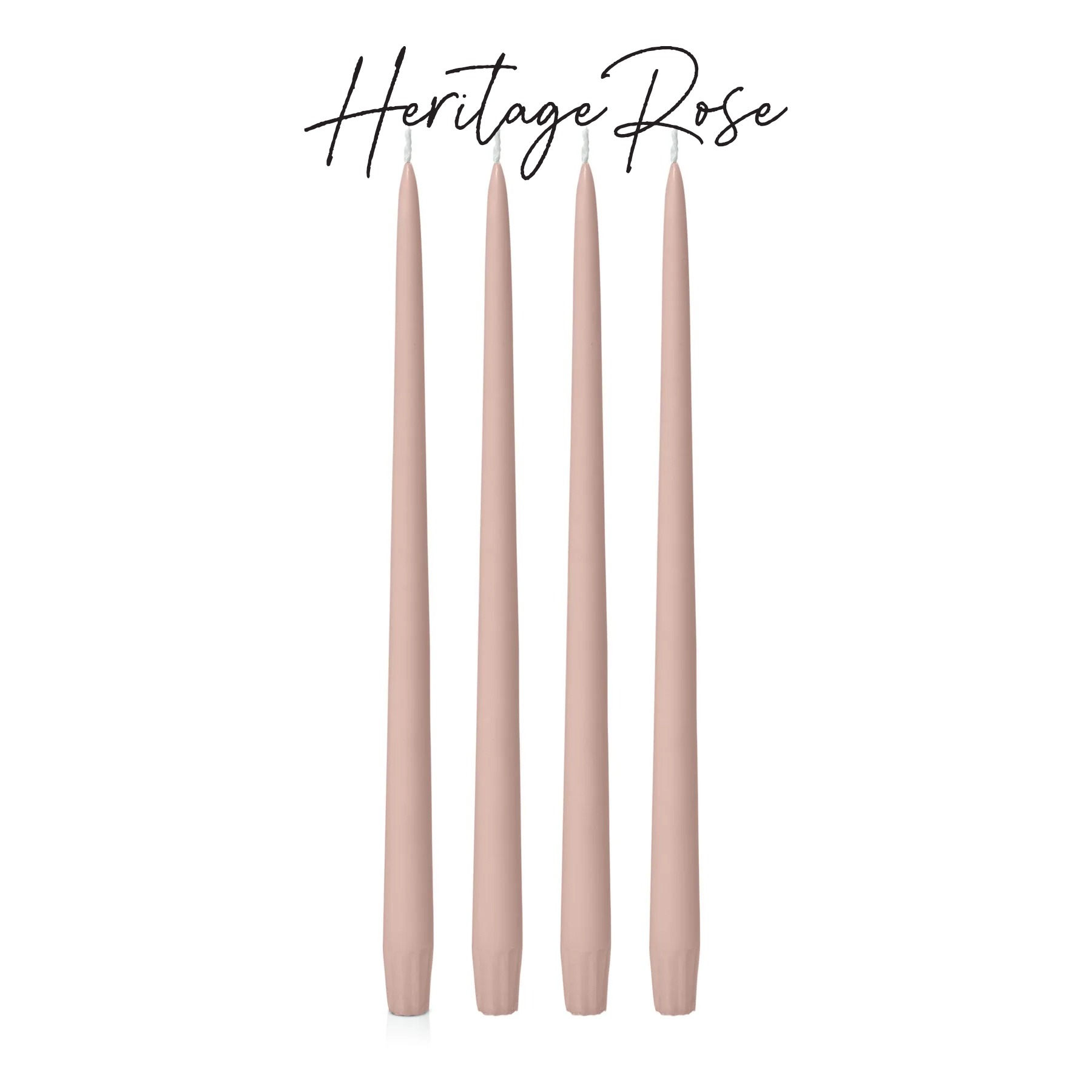 buy rose taper candles nz