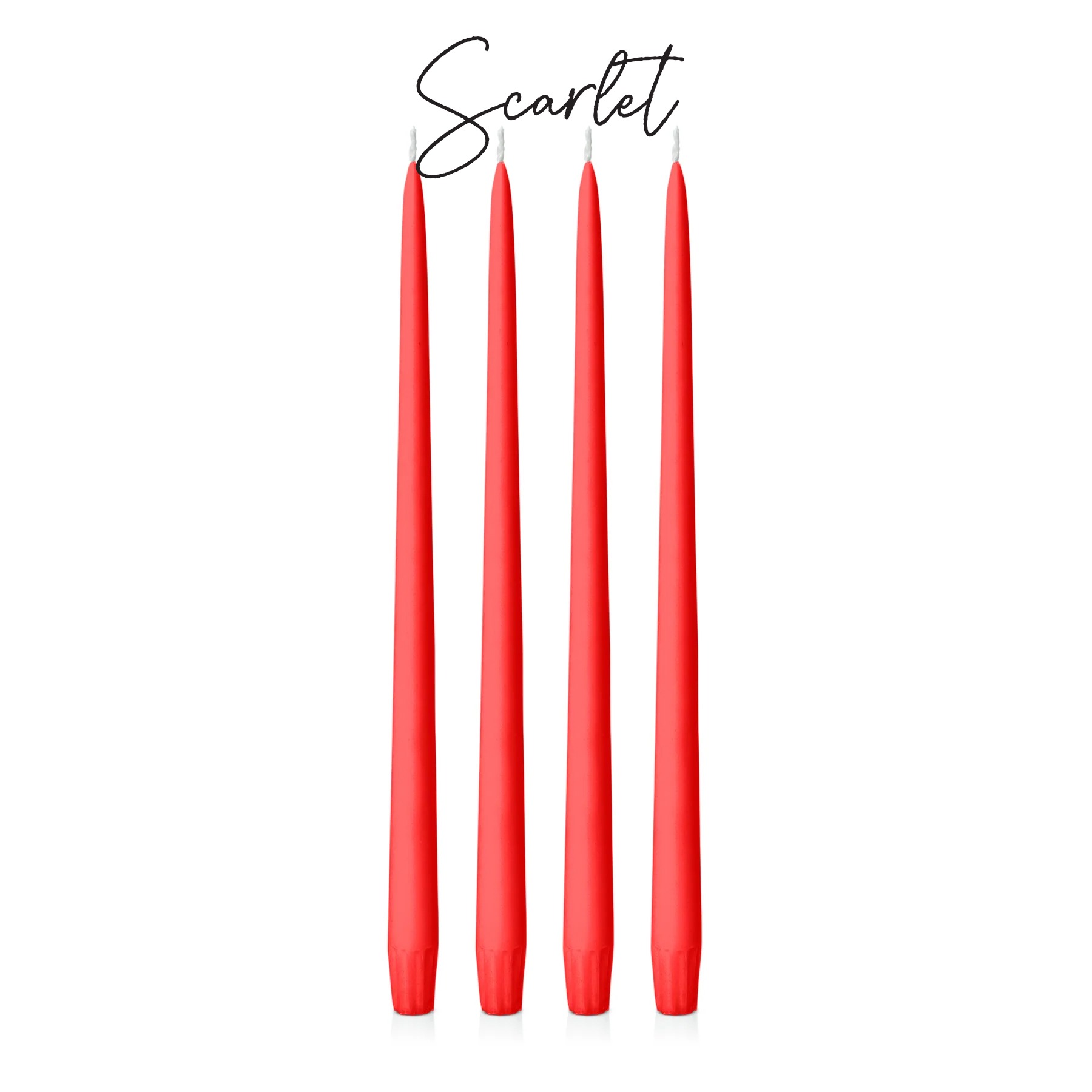 buy scarlet taper candles nz