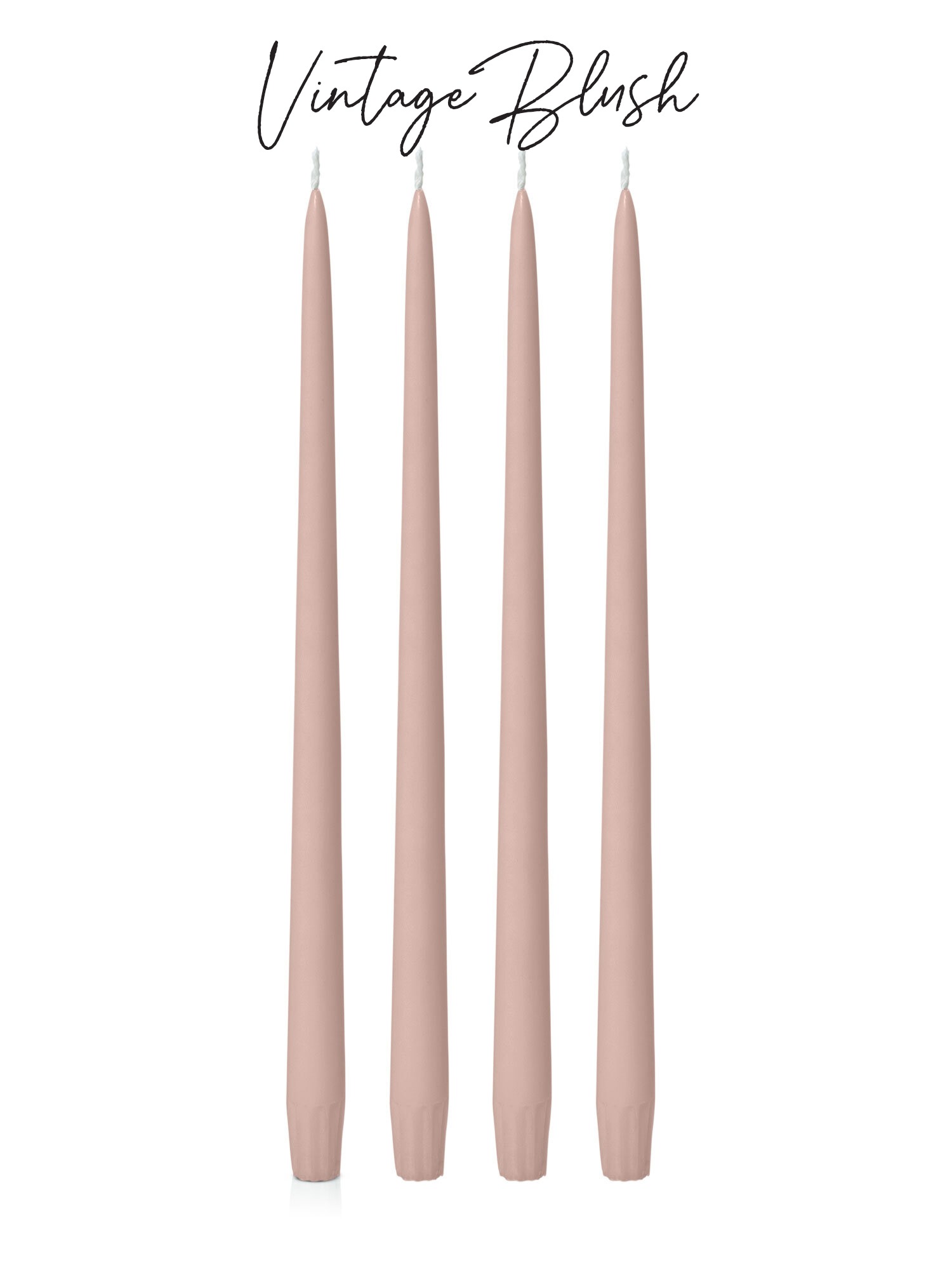 purchase 35cm taper candle nz blush colour