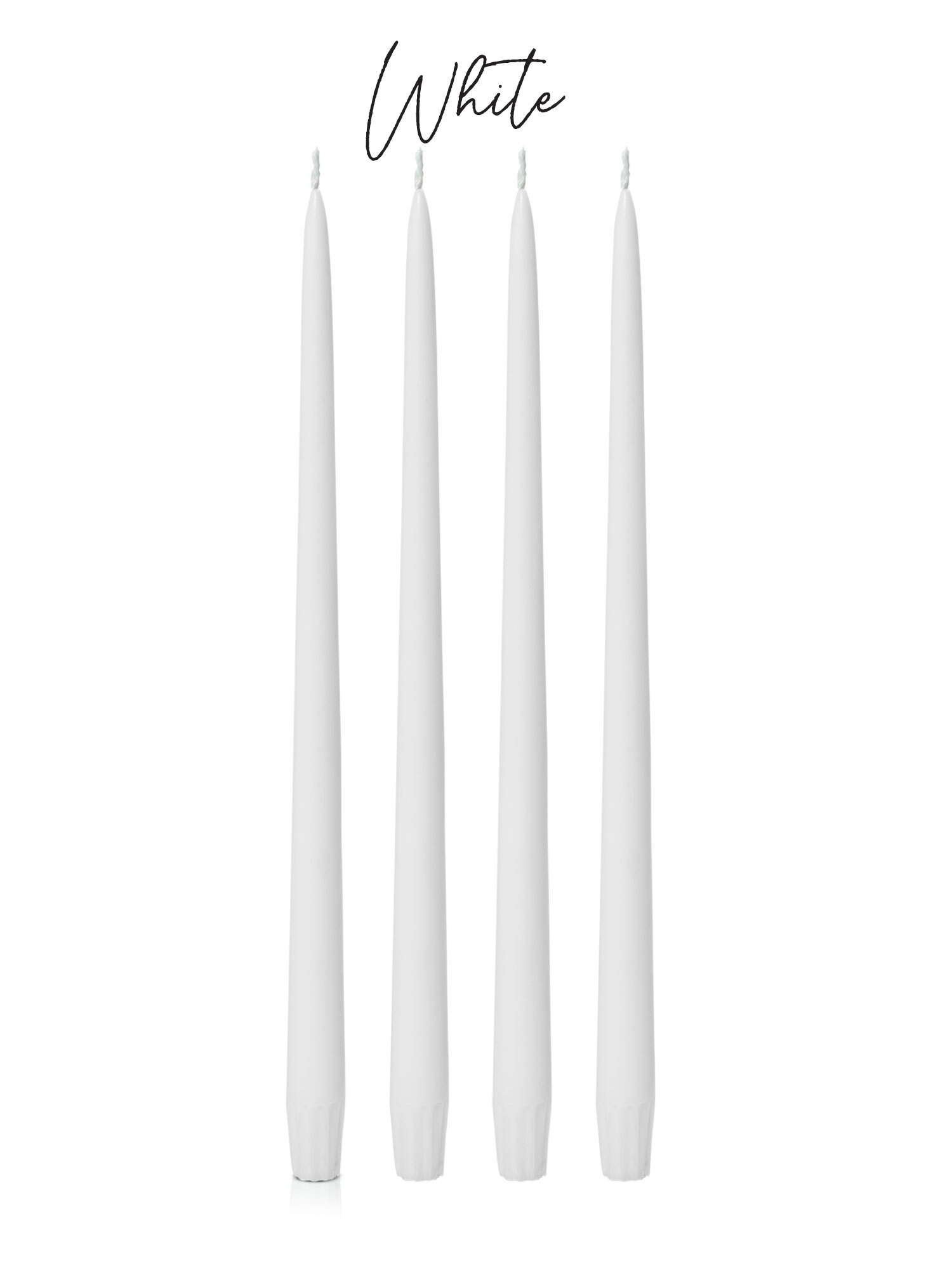 purchase 35cm taper candle nz white colour