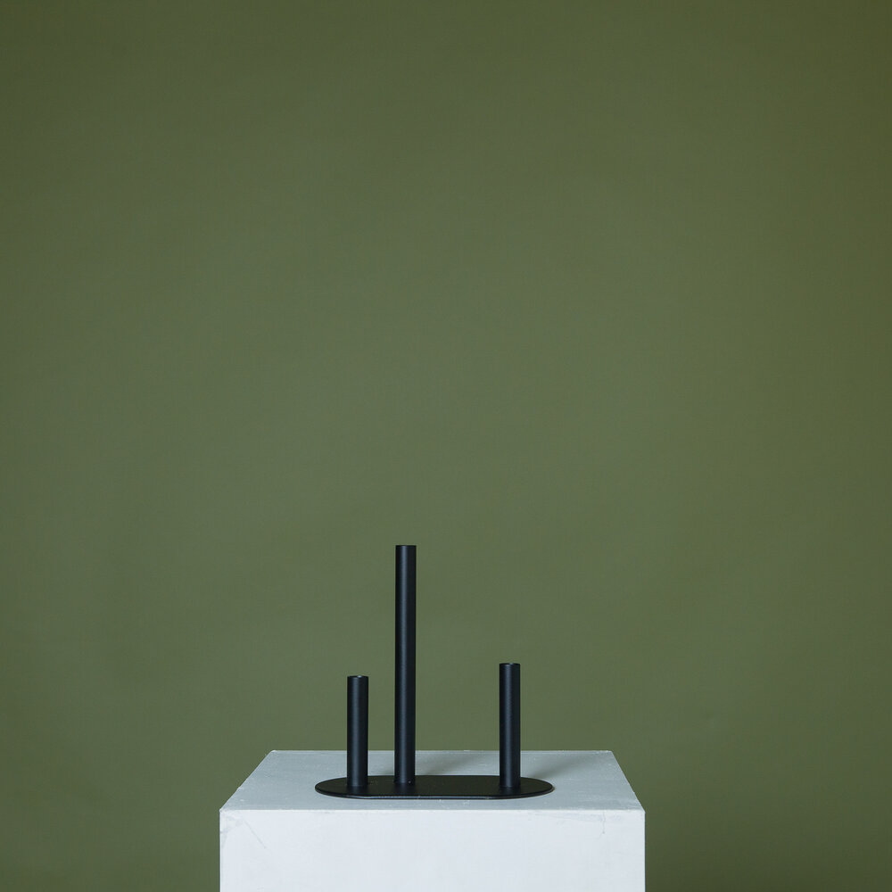 black minimalist bud vase hire auckland nz