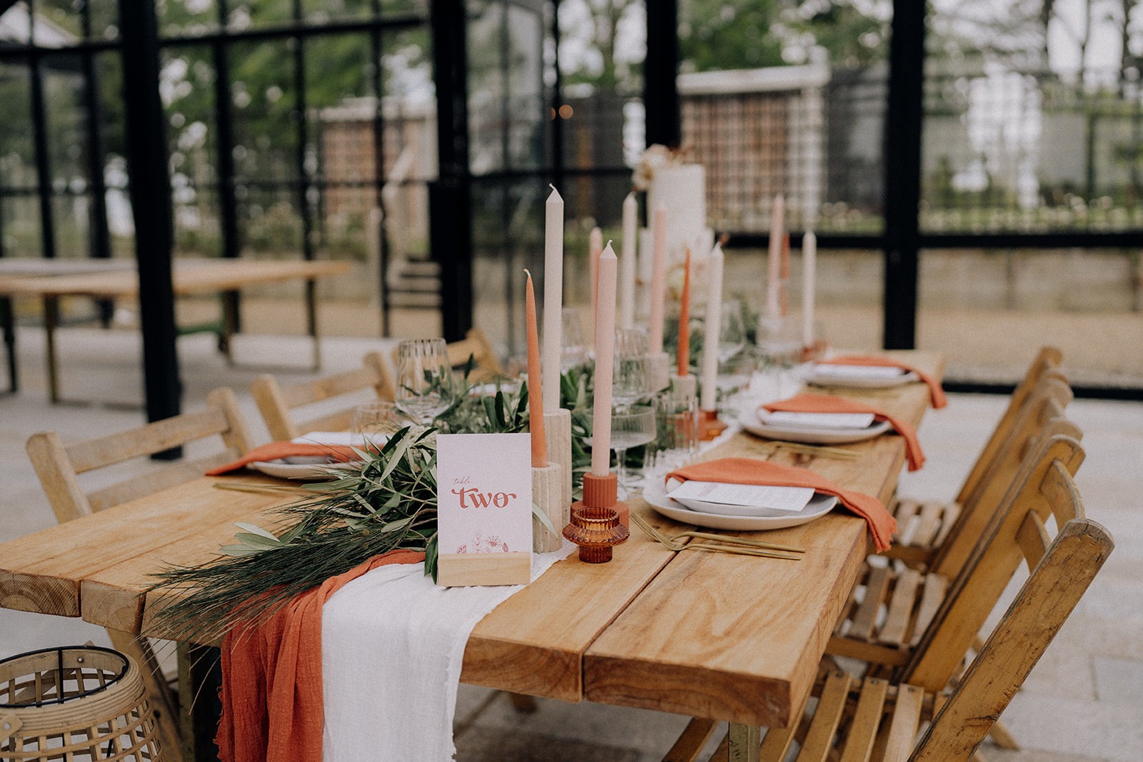 Aida Reversible Candleholder - Amber - Image 8