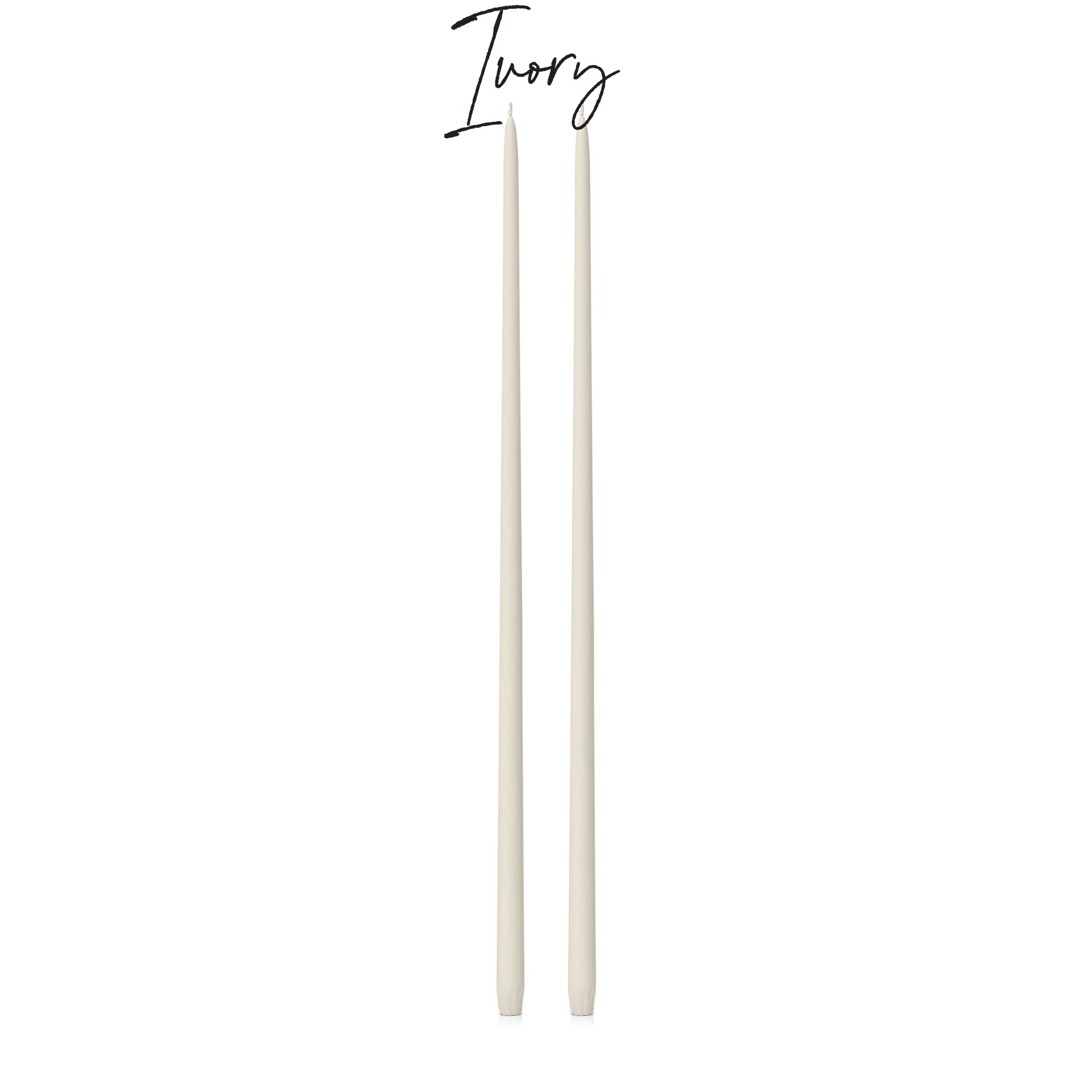 ivory 65cm taper candle purchase nz
