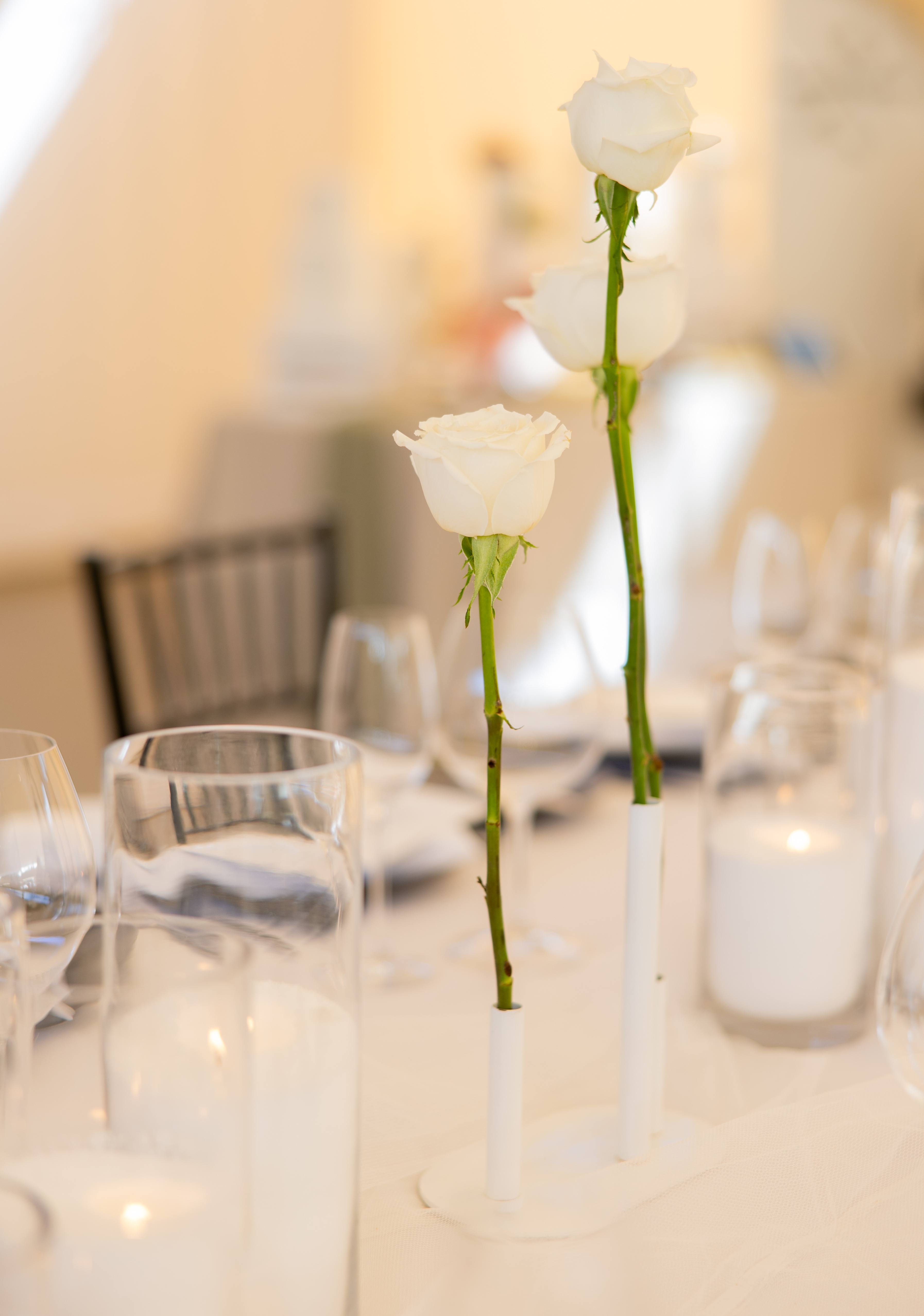 Minimalist Bud Vase White - Two sizes - Image 15