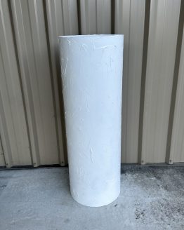 white round textured plinth hire auckland nz