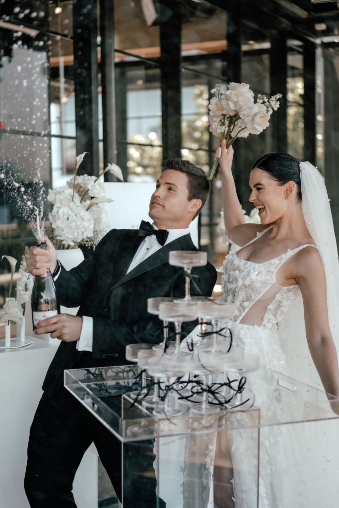 diy champagne tower rentals nz