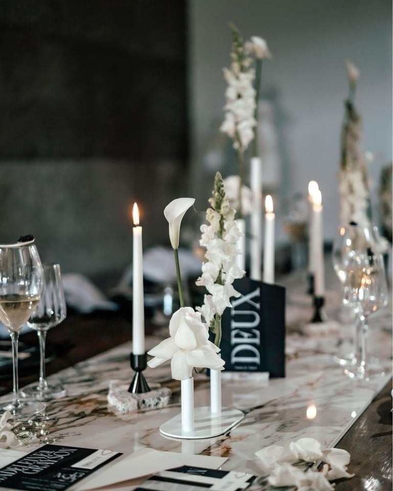 minimalist bud vase hire auckland nz