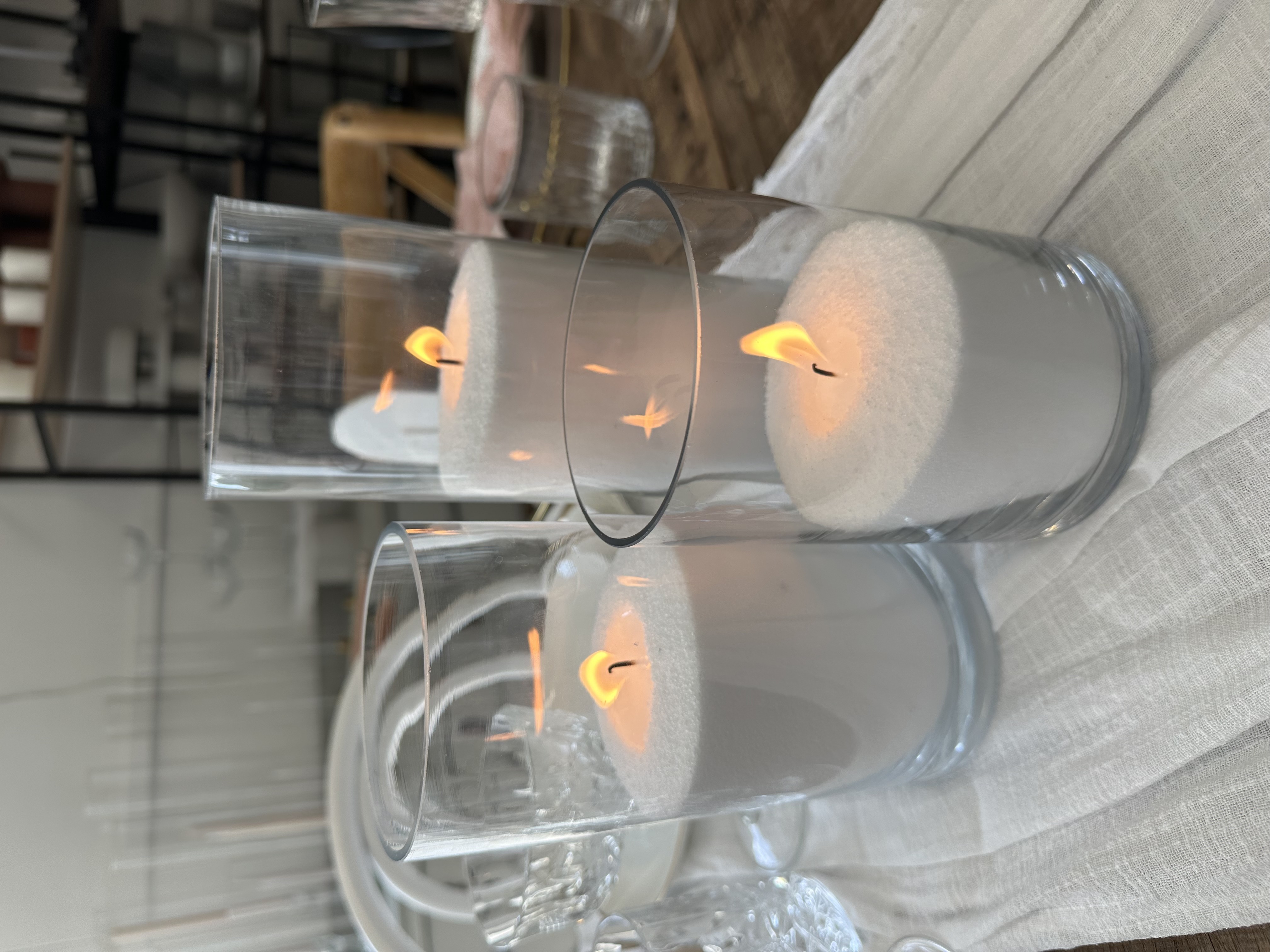 wedding sand candle centrepiece hire nz