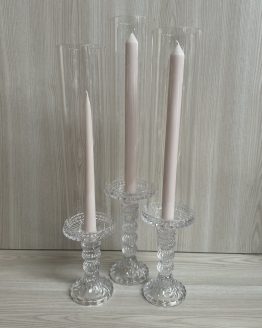Candle Holder + Shade Set Hire